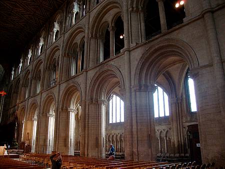 Peterborough Cathedral - Clerestory and Triforium